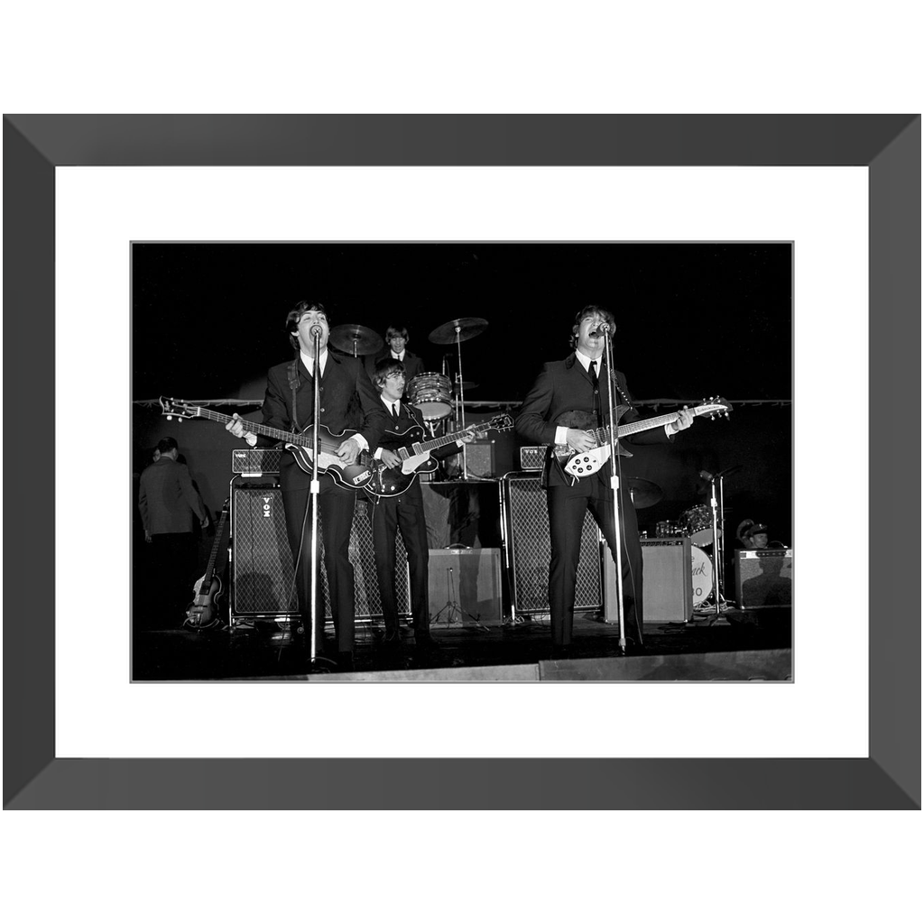 Beatles in Forest Hills Stadium in NYC 1964 Photo Print