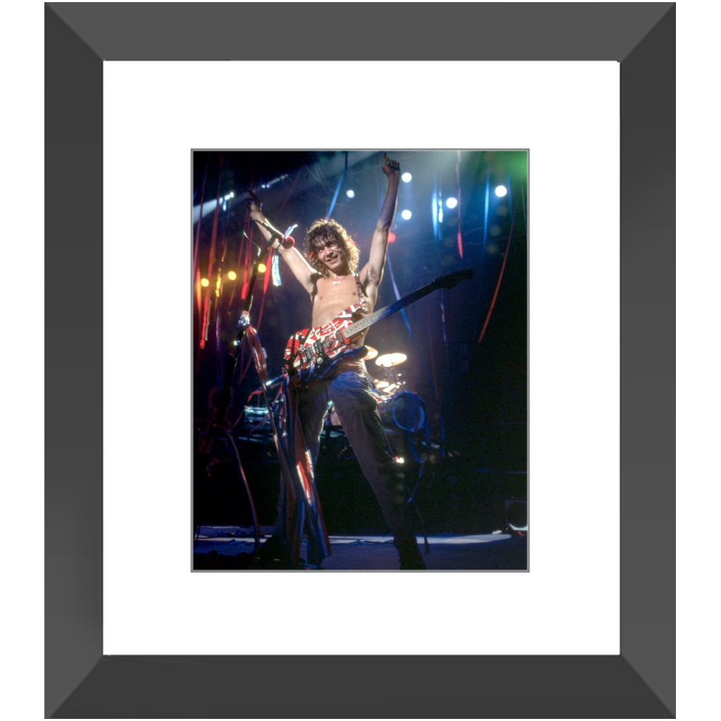 Eddie Van Halen in Detroit | Fair Warning Tour | July 1981 Photo Print