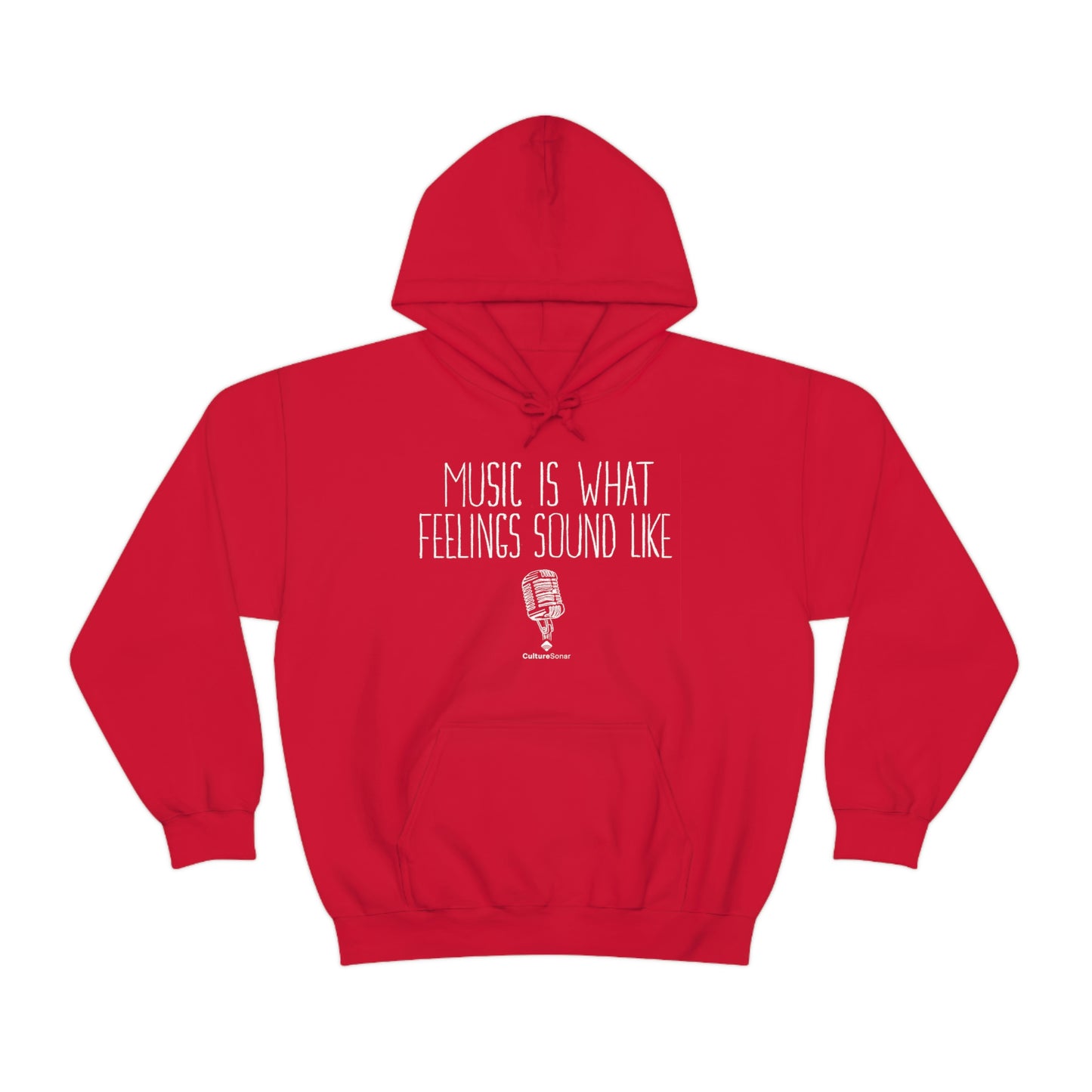 "Music is What Feelings Sound Like" Exclusive Hoodie