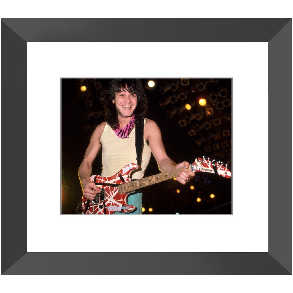 Eddie Van Halen in Detroit, 5150 Tour, 1986 Photo Print