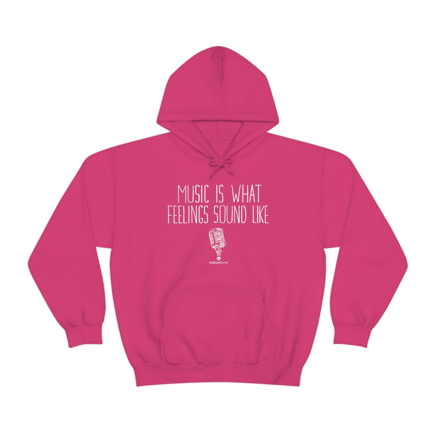 "Music is What Feelings Sound Like" Exclusive Hoodie