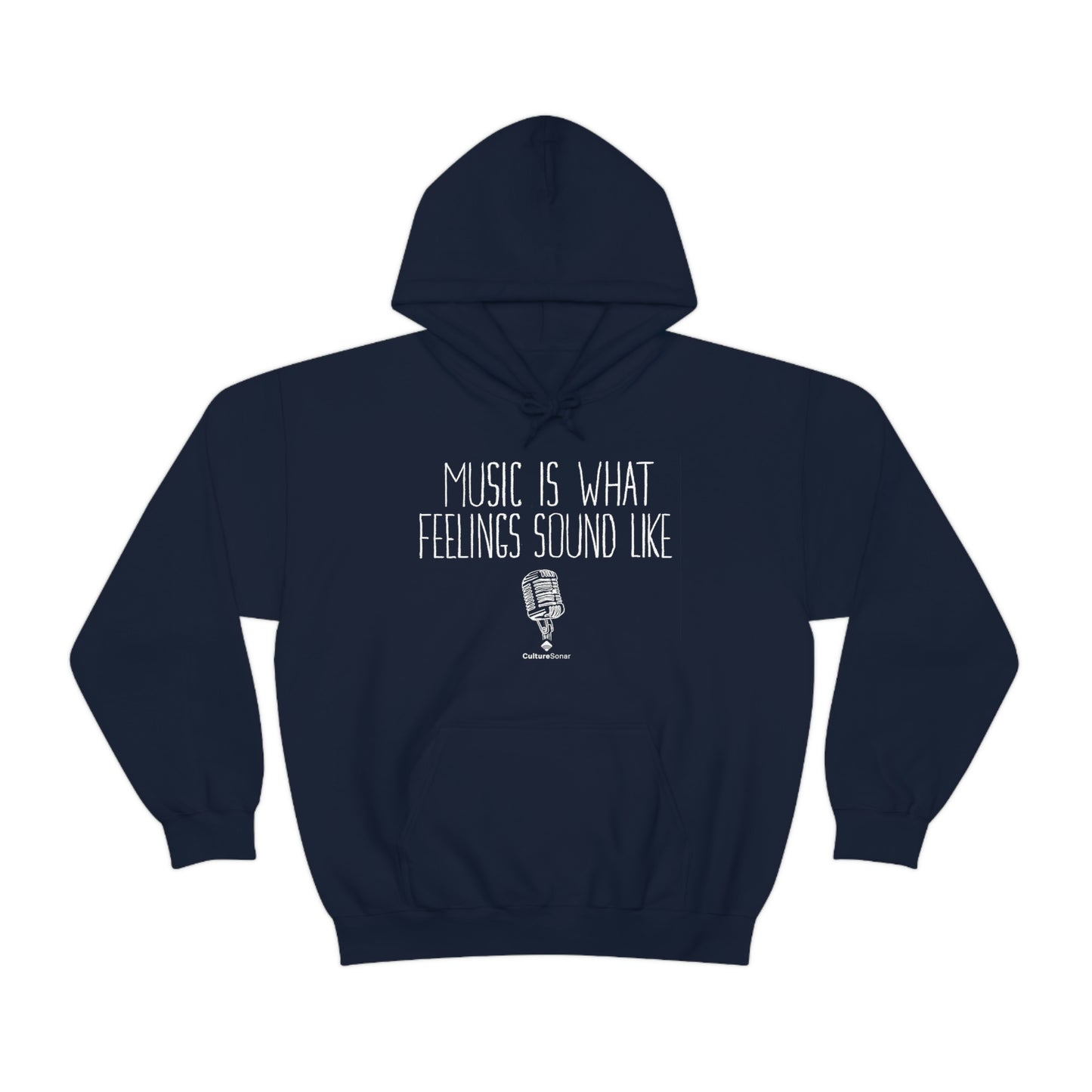 "Music is What Feelings Sound Like" Exclusive Hoodie