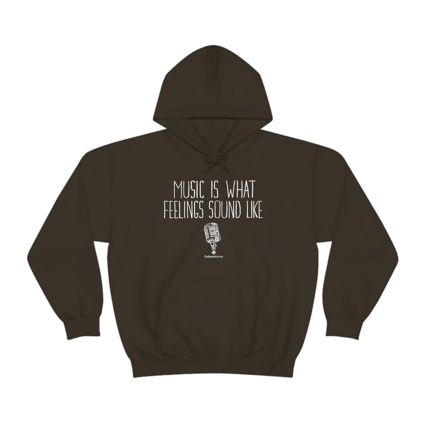 "Music is What Feelings Sound Like" Exclusive Hoodie