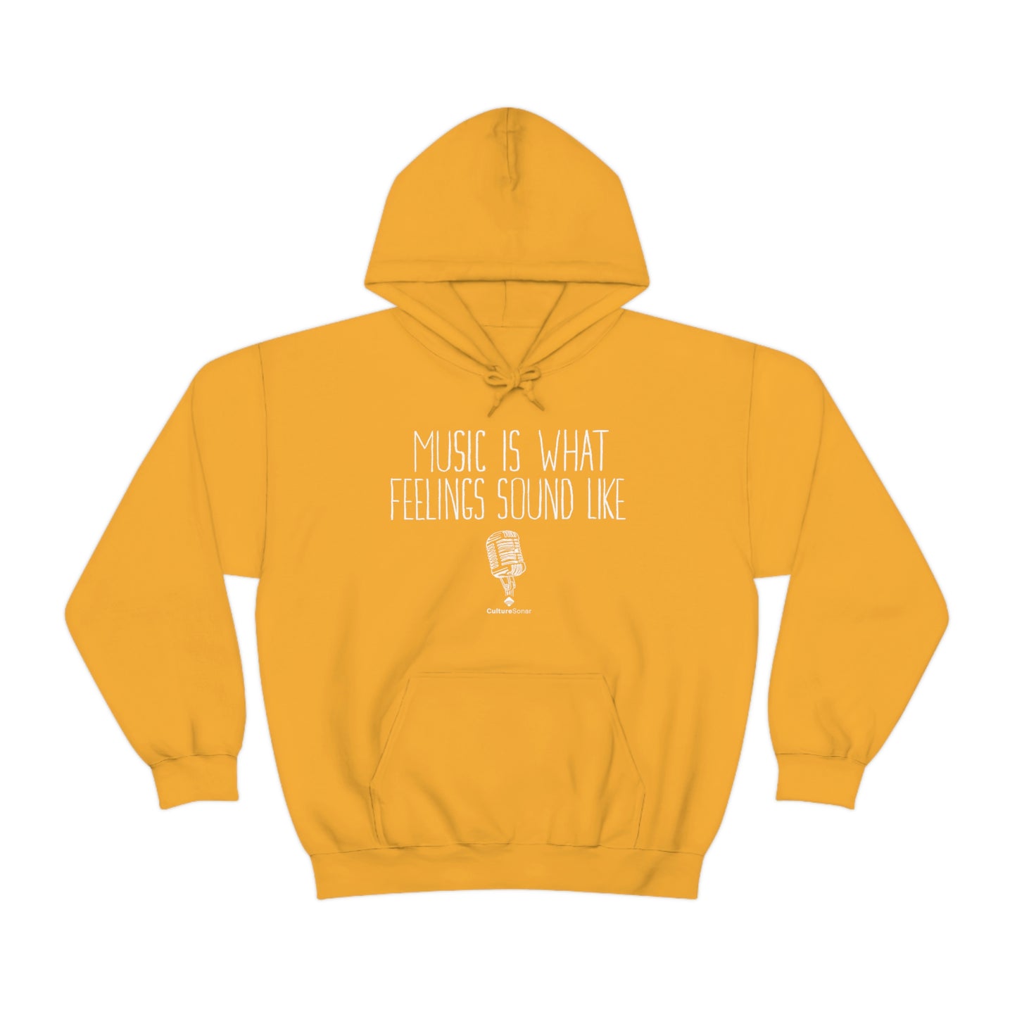 "Music is What Feelings Sound Like" Exclusive Hoodie