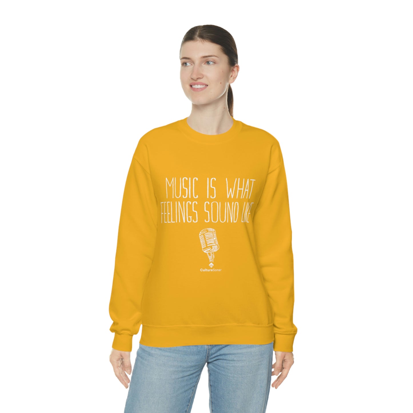 EXCLUSIVE: "Music is What Feelings Sound Like" Sweatshirt