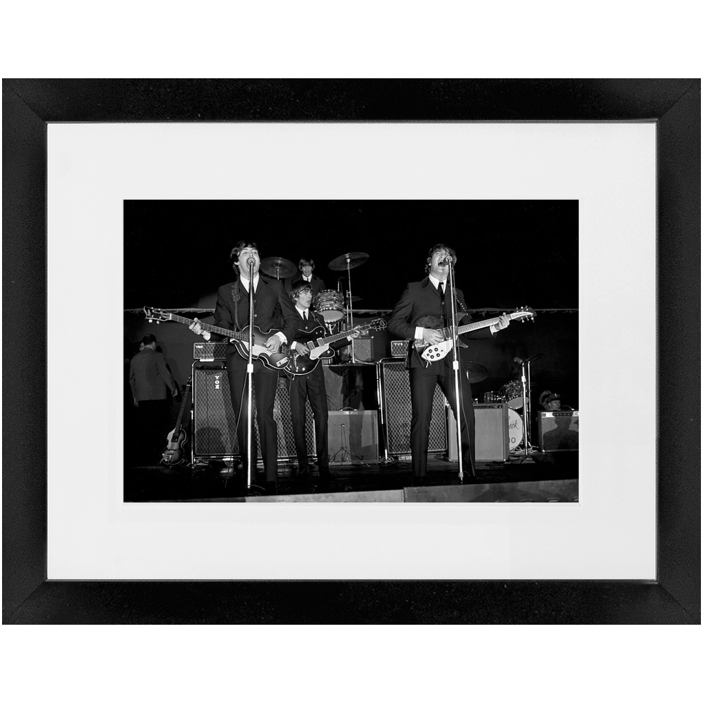 Beatles in Forest Hills Stadium in NYC 1964 Photo Print