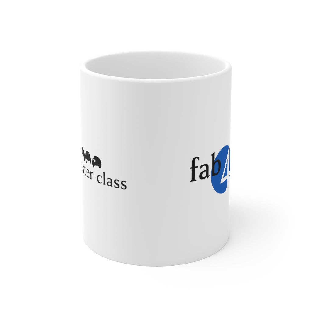 Fab Four Master Class Ceramic Mug 11oz
