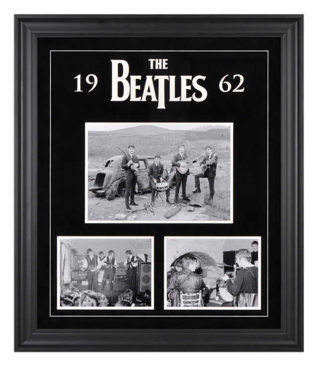 The Beatles 1962 Collage Framed Photo Print [16x20]