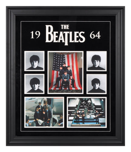 The Beatles 1964 Collage Framed Photo Print [16x20]