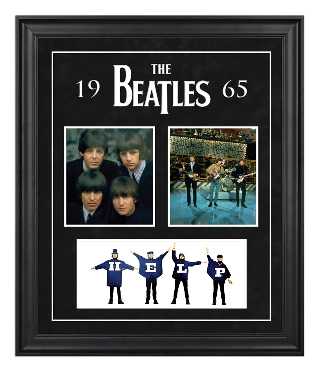 The Beatles 1965 Collage Framed Photo Print [16x20]