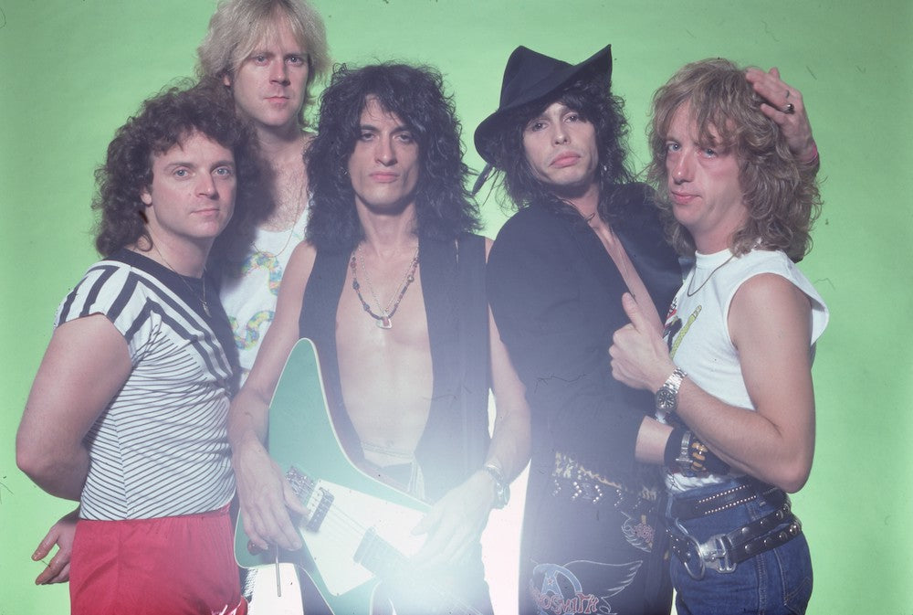 Aerosmith Serious Poses 1984 Photo Print