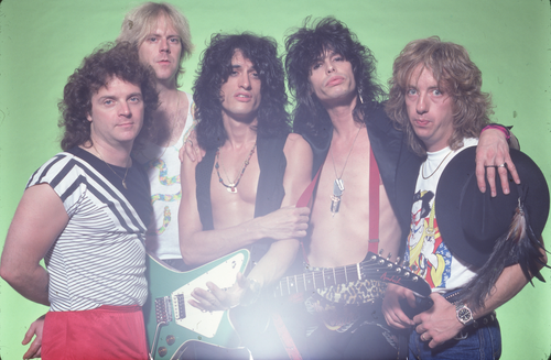Aerosmith Joe Perry Doesn't Fit In 1984 Photo Print