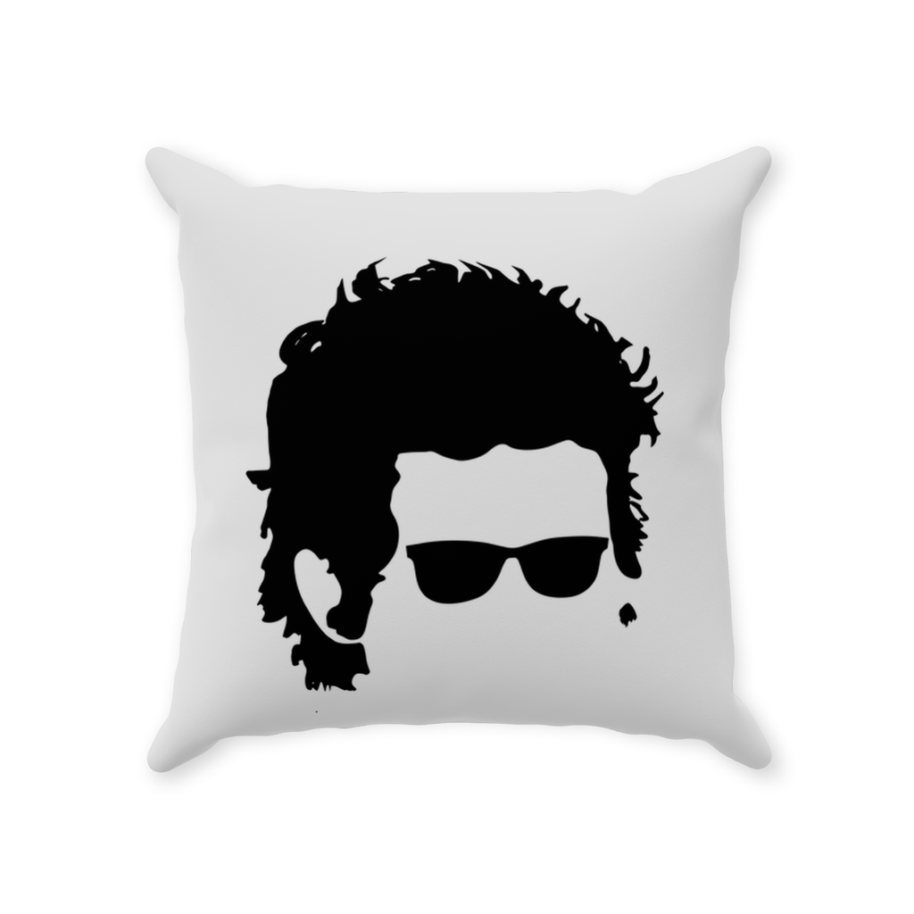 "Hair of Rock" Throw Pillow